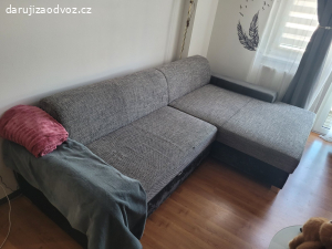 Daruji rozkládací sedačku s úložným prostorem