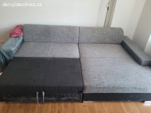 Daruji rozkládací sedačku s úložným prostorem