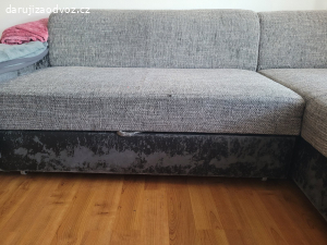 Daruji rozkládací sedačku s úložným prostorem