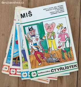 Daruji sbírku časopisu Čtyřlístek