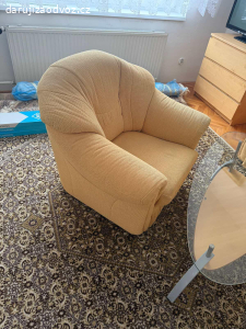 Daruji sedaci soupravu - kreslo a sedacka do L