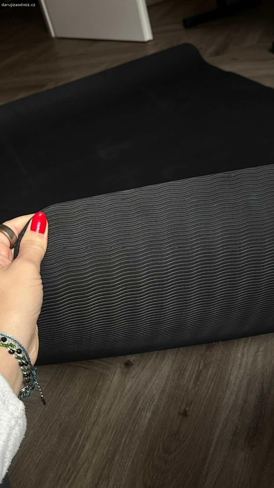 REZERVACE! Daruji velkou podložku na cvičení. Předávám dál z důvodu stěhování a redukce věcí. Podložka použita párkrát. Stav odpovídá fotografiím. 
K odběru v centru Hradce Králové. Pro zájem prosím volejte.