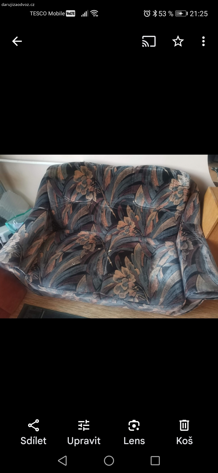 Daruji za odvoz a odnos sedačku. Sedačka a dvoj sedačka
Vlastní odnos 4 patro nevejde bdo výtahu