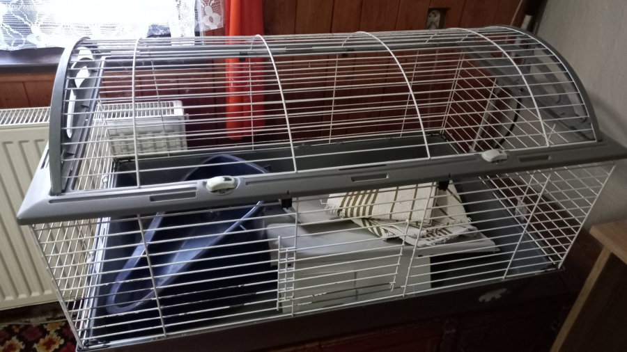Daruji za odvoz klec na mini králíčka - mazlíčka