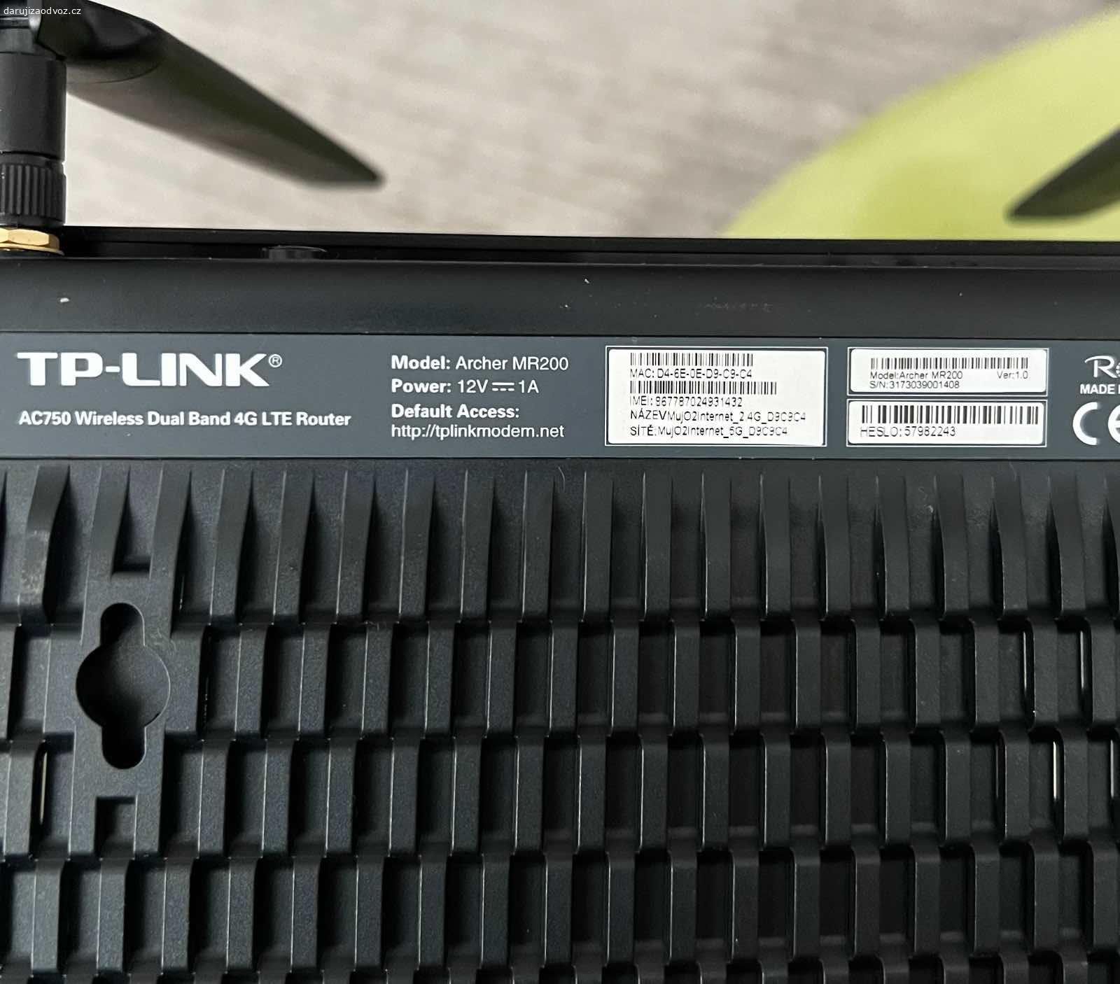 O2 Tp Link Daruji za odvoz LTE router TP Link - Elektro - Daruji za odvoz