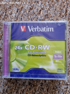 Daruji za odvoz prázdná CD a DVD média