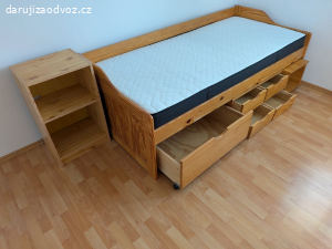 Daruji za odvoz starší dětskou postel a skříňku
