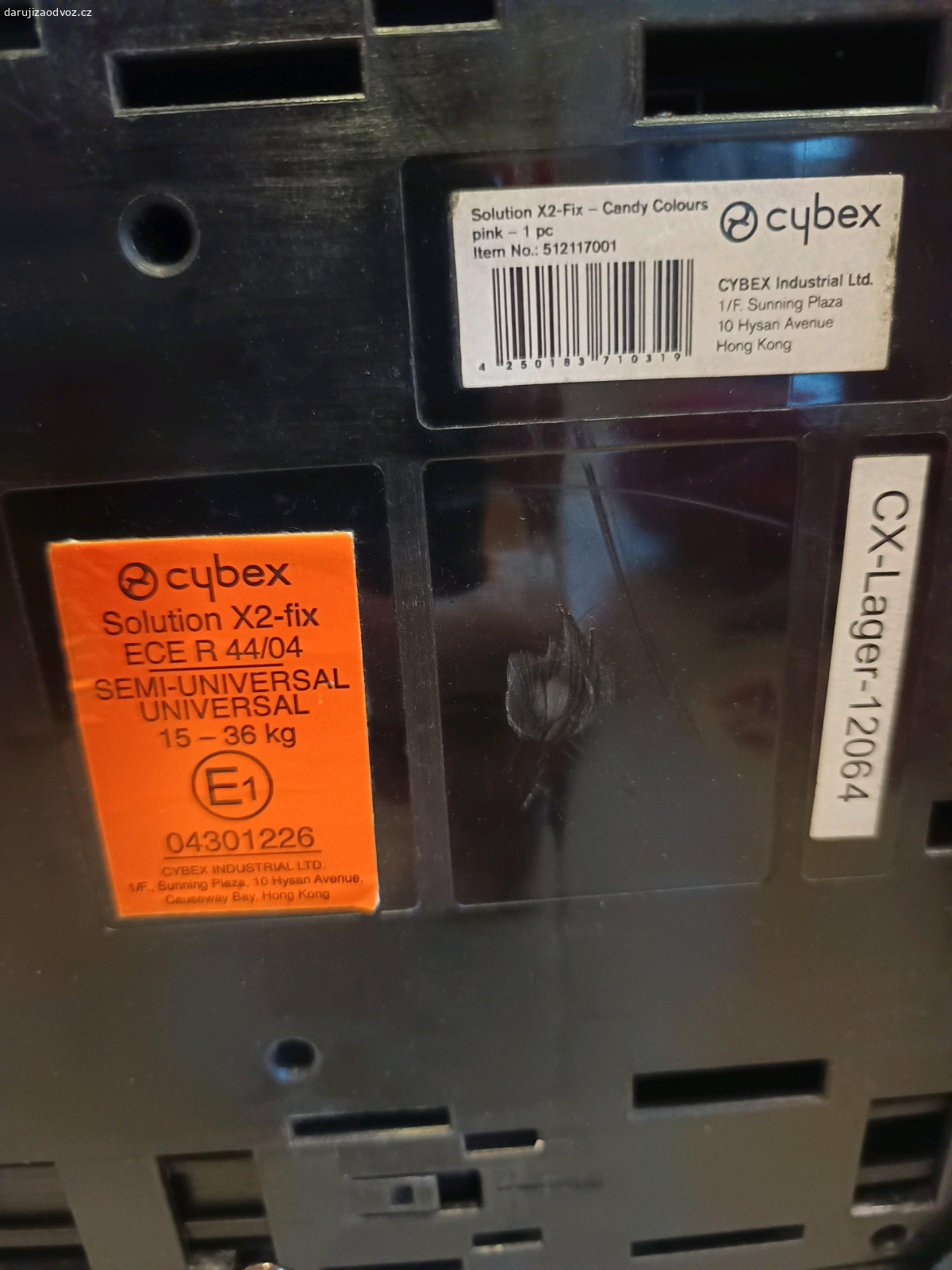 Dětská autosedačka Cybex. Dětská autosedačka Cybex solution X2 fix
15-36kg