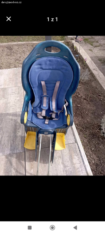 dětská sedačka na kolo