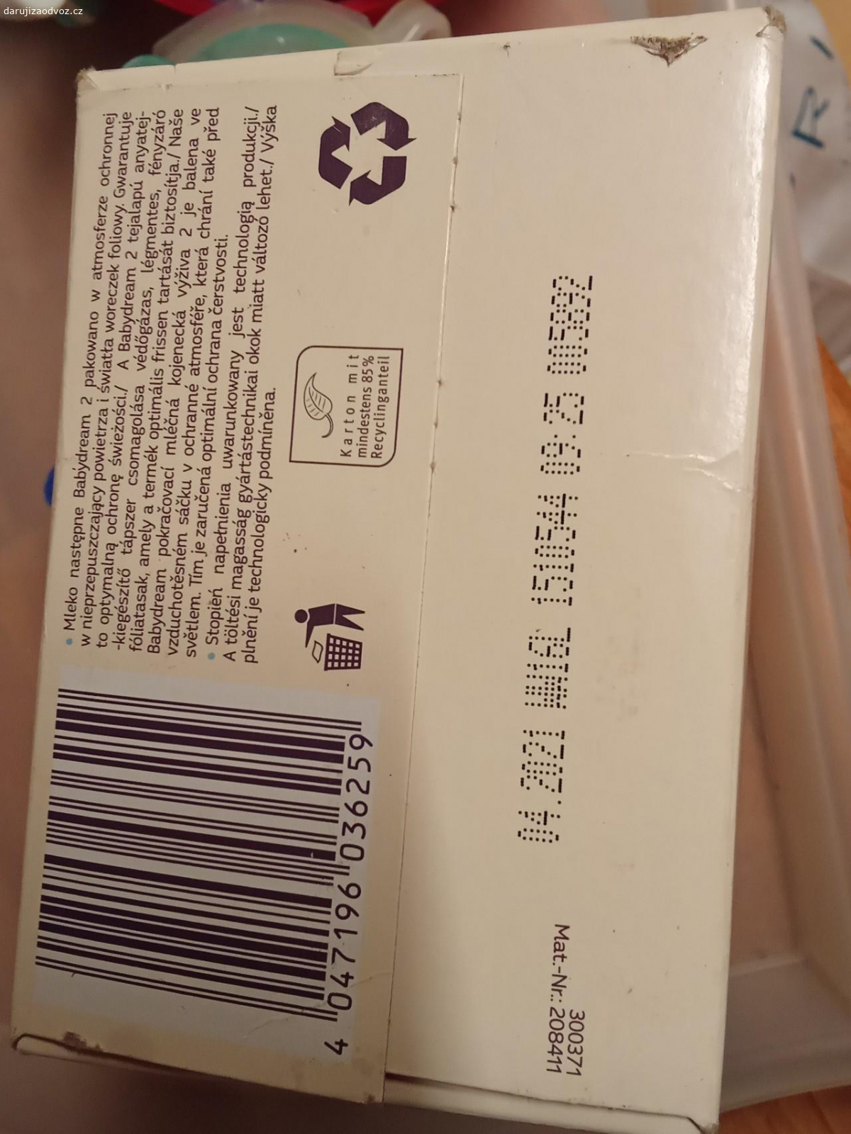 Detska vyziva 2 Baby dream. Neotevrena Viz foto