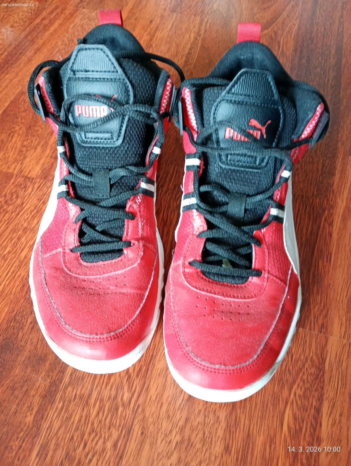 detske basketbalove boty vel. 42. pouzite detske basketbalove boty vel. 42, puma
