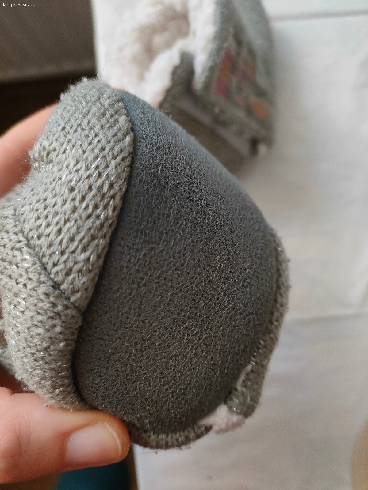Dětské boty 12cm, zn. Lupilu. Daruji za odvoz