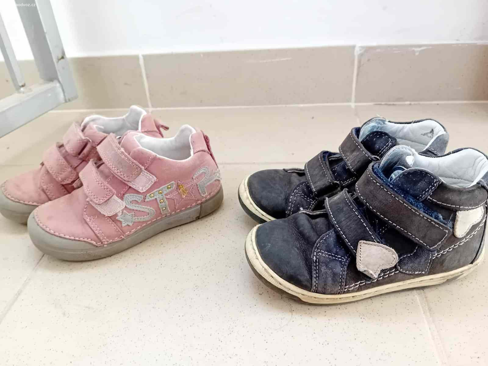 dětské boty - polobotky, kotníčkové boty, vel. 25. Kdo chce, přijeďte. Vel. 25