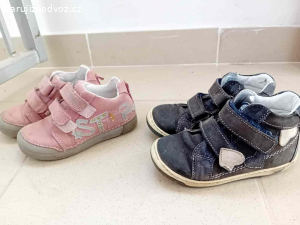 dětské boty - polobotky, kotníčkové boty, vel. 25