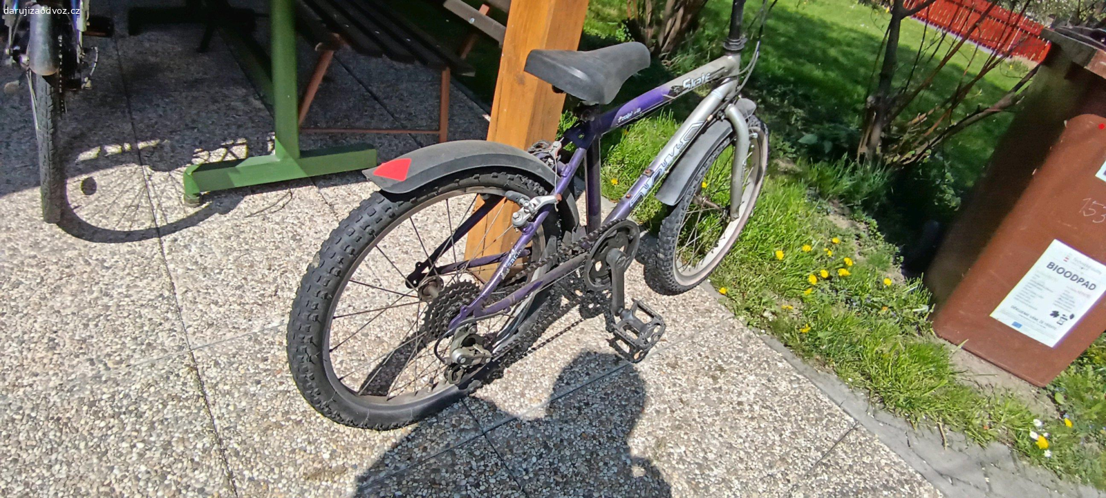 Dětské kolo pro předškoláky. Daruji za odvoz dětské kolo