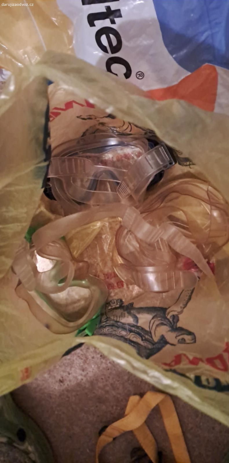 Dětské vybavení - šnorchlování. Stav viz foto, používané