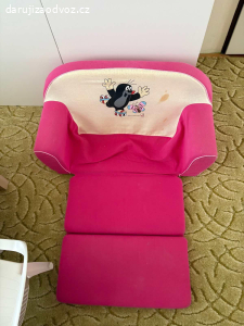 Dětský gauč s krtečkem