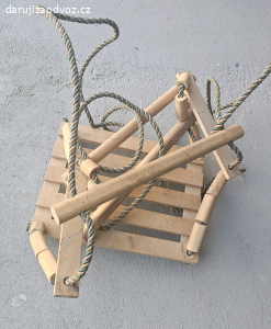 Dětský nábyteček houpačka, tabule at