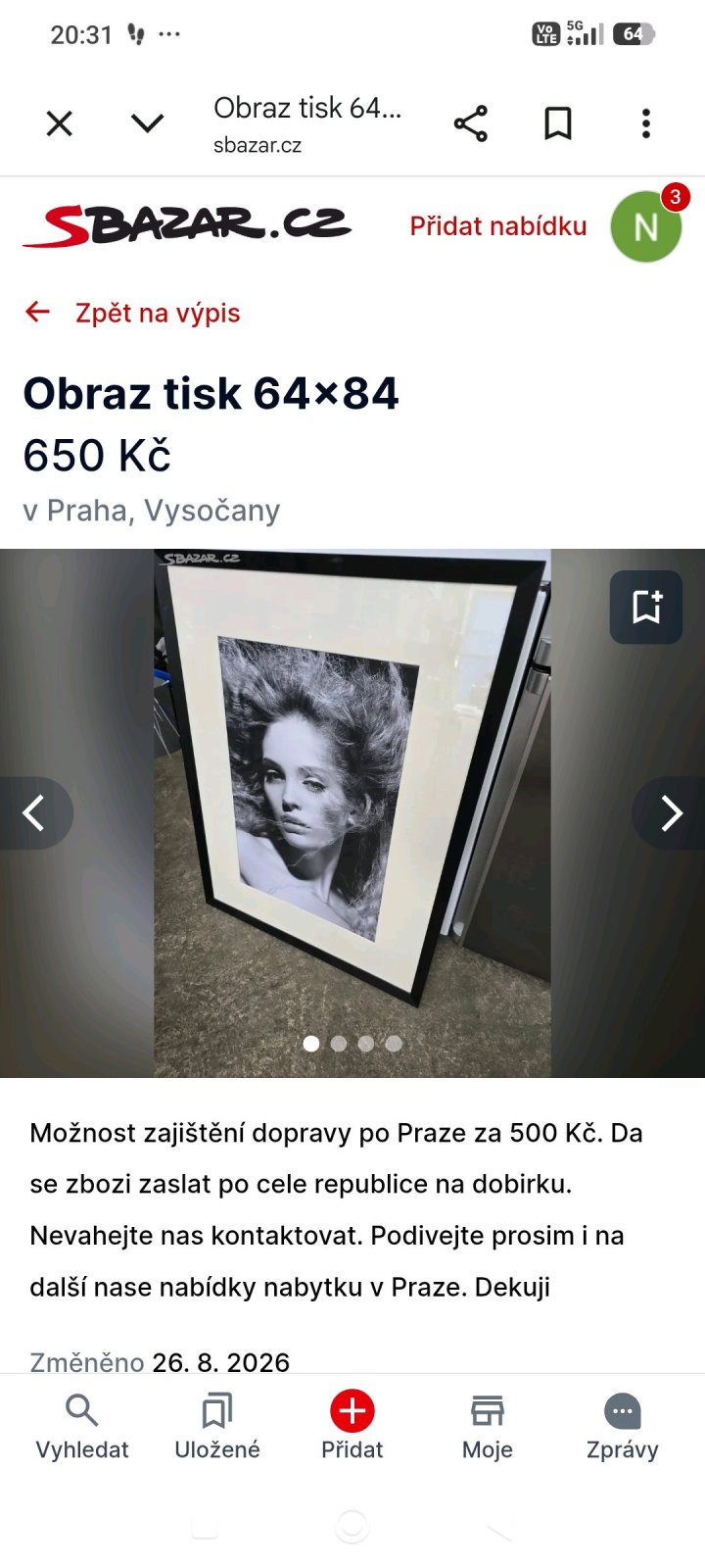 dobrý den sháním něco takového. Dobrý den prosím vás můžu zeptat zda někdo zbavovat  jenom Praha dvě válendy dvě komody jeden poutník a obráz lednicí a troubu na pečení a vařič prosím