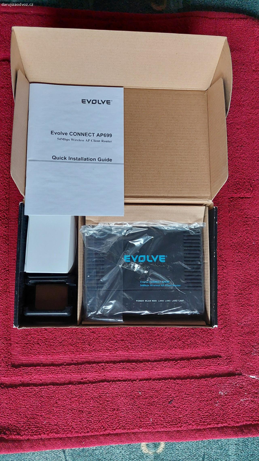 Evolve Router Domácí router s WiFi - PC, Notebooky - Daruji za odvoz