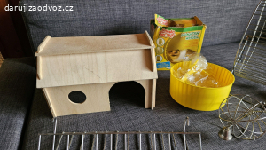 Domeček, krmítka, kolo pro kreck