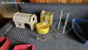 Domeček, krmítka, kolo pro kreck