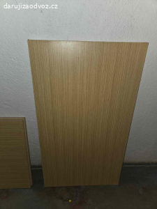 Dřevěné desky, police