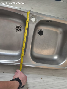 Dřez na nádobí (2v1)