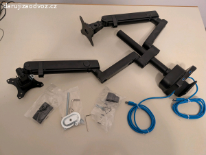 Držák na 2 monitory AlzaErgo D85B