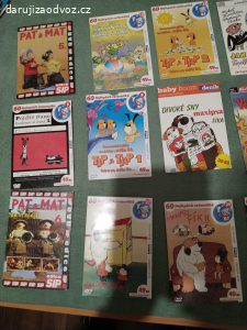 DVD pohádky a večerníčky