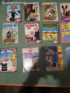 DVD pohádky a večerníčky