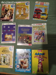 DVD pohádky a večerníčky