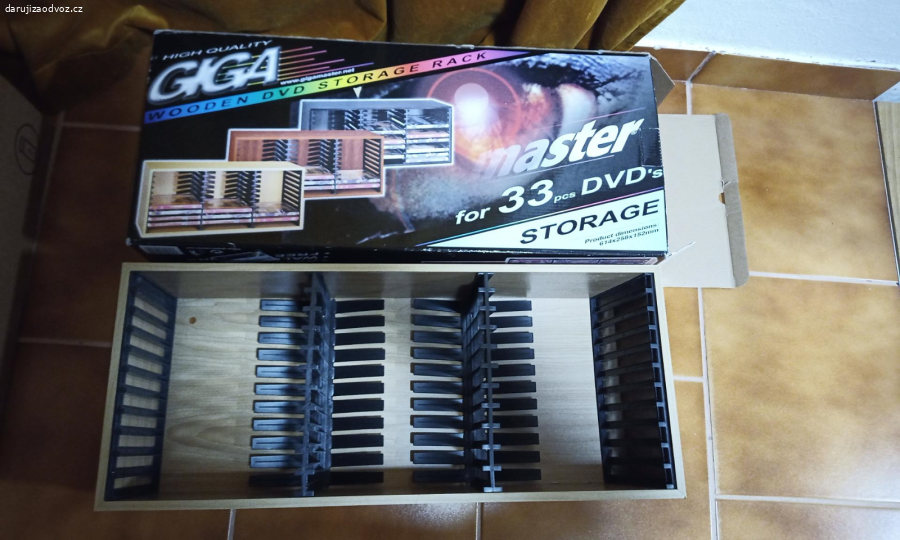 DVD pořadač