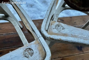 Dvě staré židle - Styl Brusel Expo 58