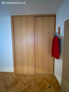 Dveře od vestavěné skříně s pojezdy 248x88 2ks
