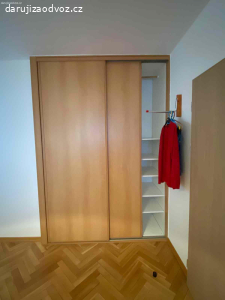 Dveře od vestavěné skříně s pojezdy 248x88 2ks