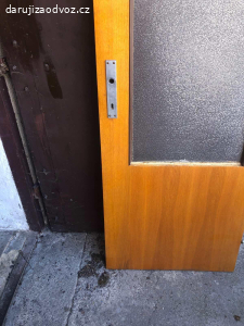 Interiérové RETRO dveře - 70 PRAVÉ - ZA ODVOZ!