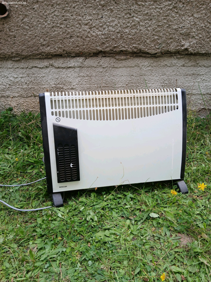 Daruji elektrický přímotop