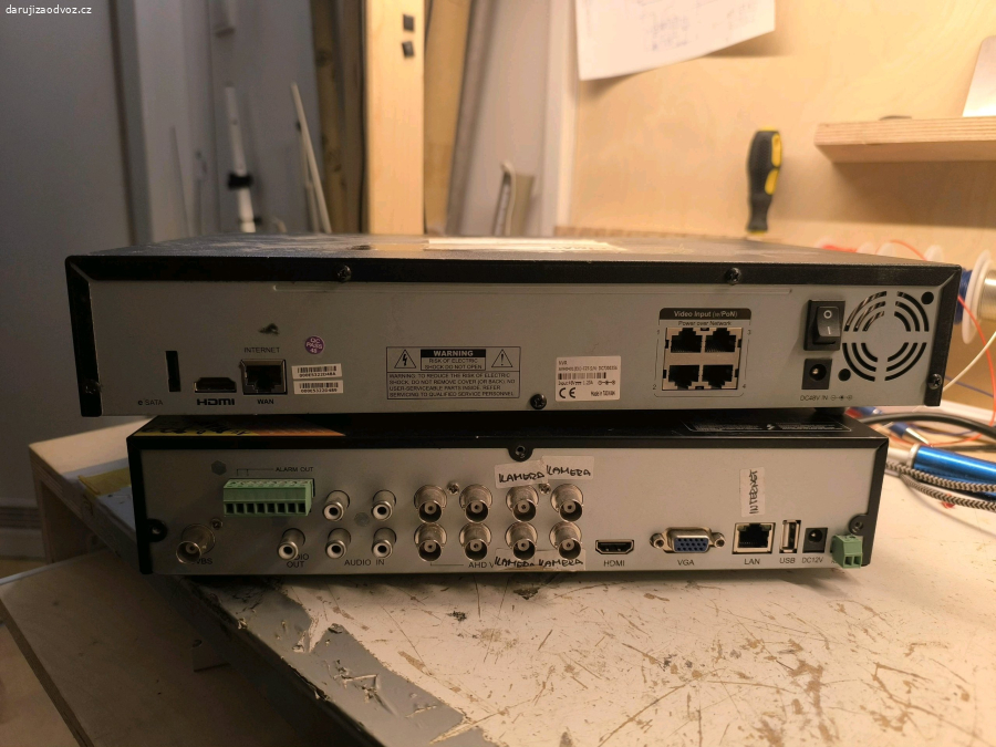 Funkční DVR a NVR (bez HDD)