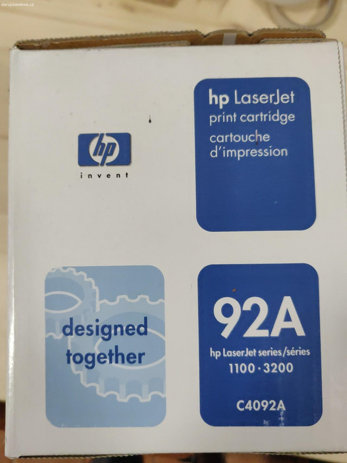 HP LaserJet 92A toner. zabalený originální HP toner do LaserJet series 1100 3200 C4092A