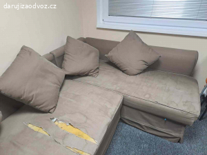 IKEA Rozkládací gauč s úložným prostorem