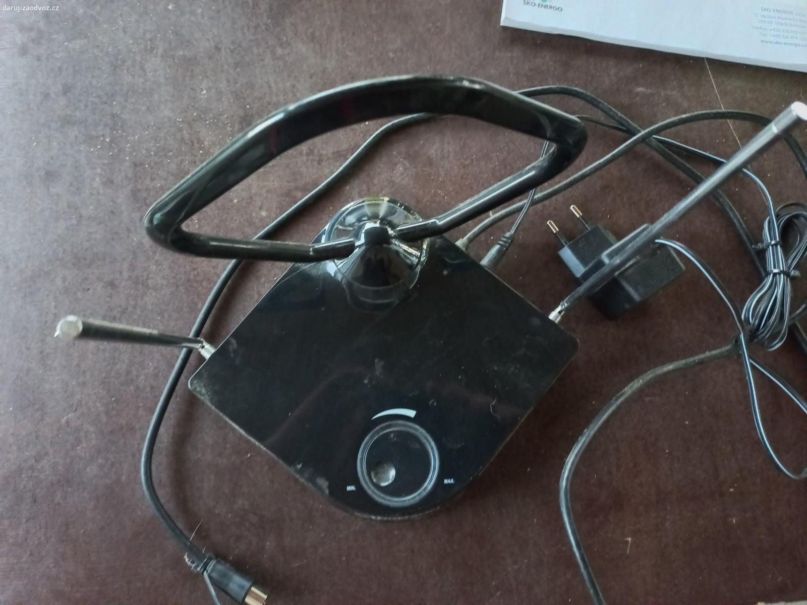 interiérová antena. funkční