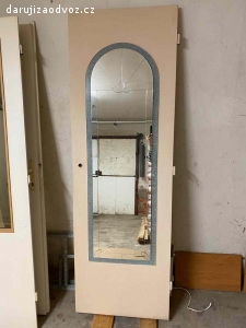 Interiérové dveře se zrcadlem P 60 cm