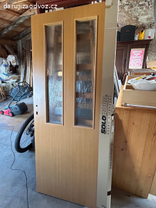 interiérové prosklené dveře 80cm pravé NEPOUŽITÉ