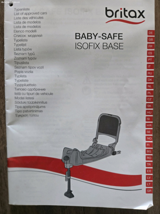 Isofix zakladna