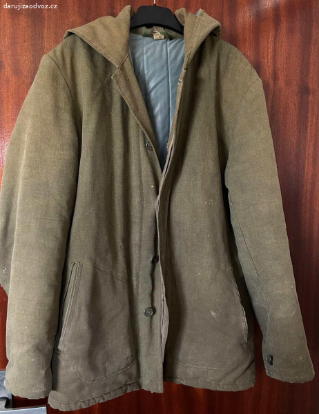 Kabát vatovaný, pracovní s kapucí