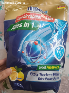 Kapsle do myčky na nádobí
