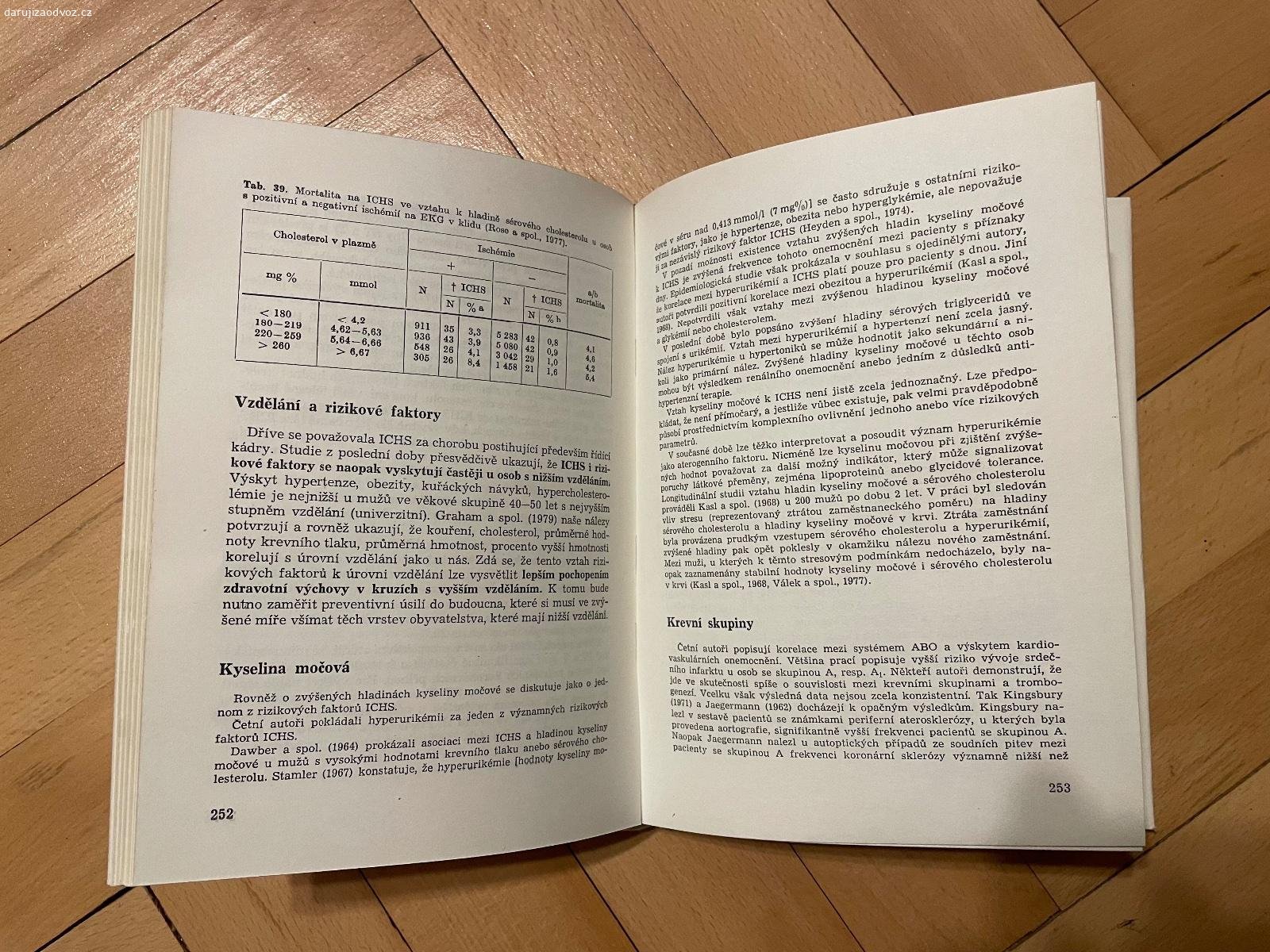 Kniha PREVENTIVNÍ KARDIOLOGIE - Widimský, Víšek. Daruji odbornou knihu PREVENTIVNÍ KARDIOLOGIE - Jiří Widimský, Vlastimil Víšek a kolektiv. Bez vad! Vhodné pro VŠ studenty medicíny. K vyzvednutí po předchozí domluvě na Praze 4. Lze zaslat i Zásilkovnou při platbě předem. Daruji další věci za ODVOZ viz. inzeráty!