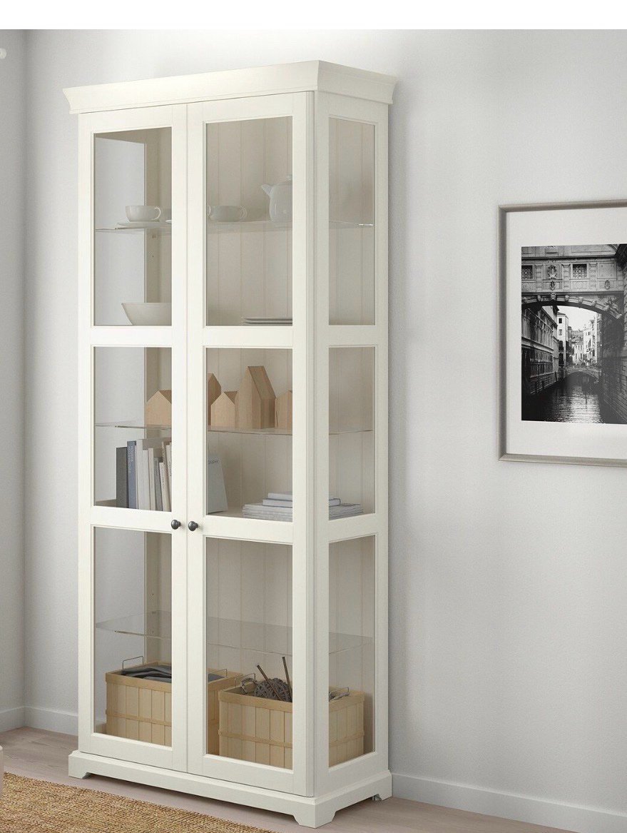 knihovna. IKEA LIATORP knihovna bílá, 96x214
jako nová