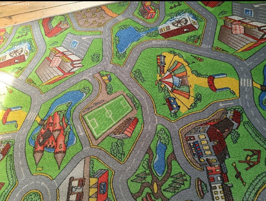 Koberec. Dětský koberec.
Lokalita Žatec 43801
Přibližné rozměry 2x3 m
